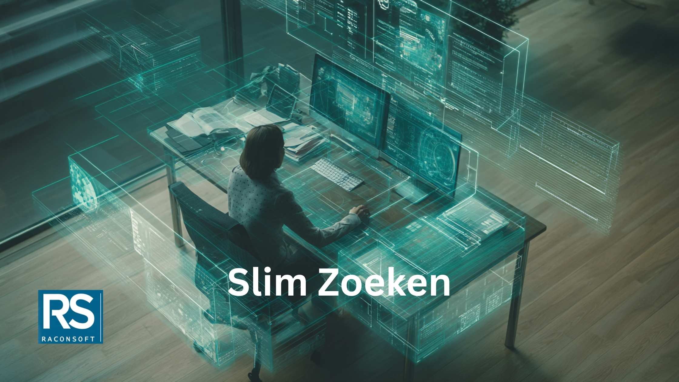 Illustratie van een slimme zoekfunctie
